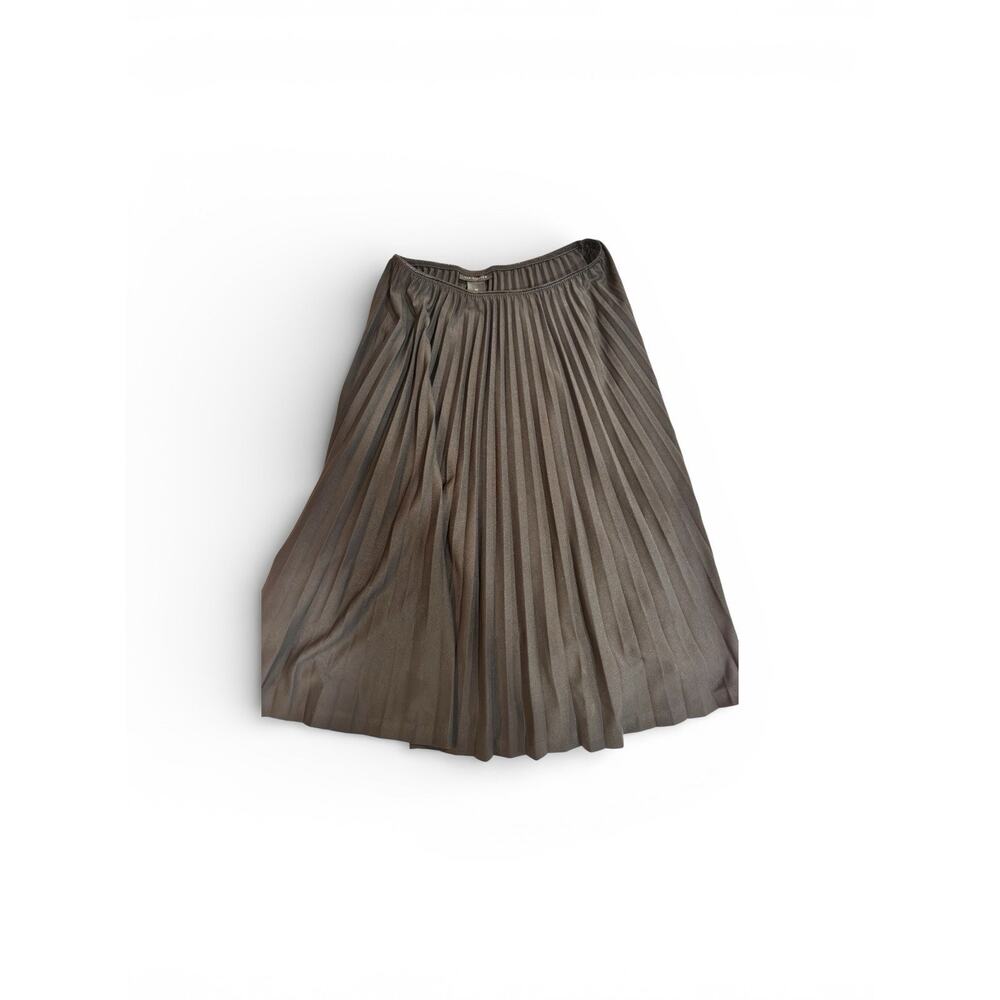 The Limited Black Pleated Skirt Black academia Size Medium Vintage Dark Preppy